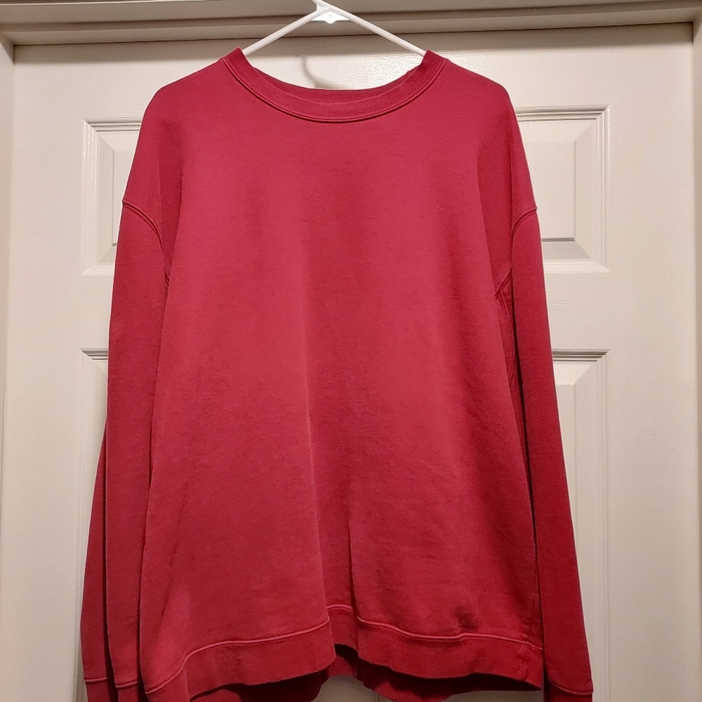 Comfy red sweater